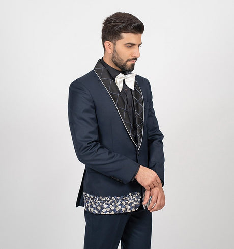 Blue Triangle Tuxedo