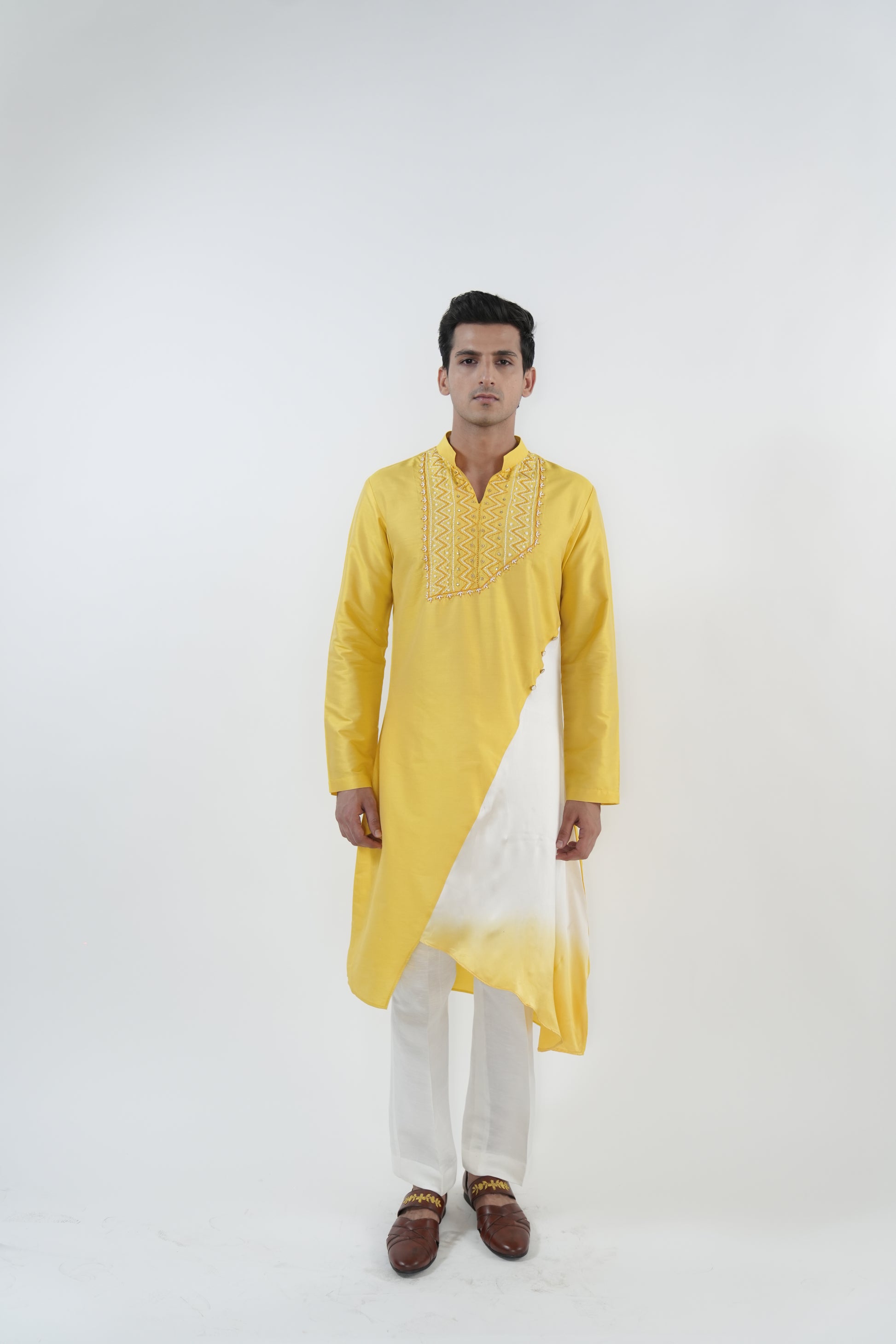 Yellow kurta Set