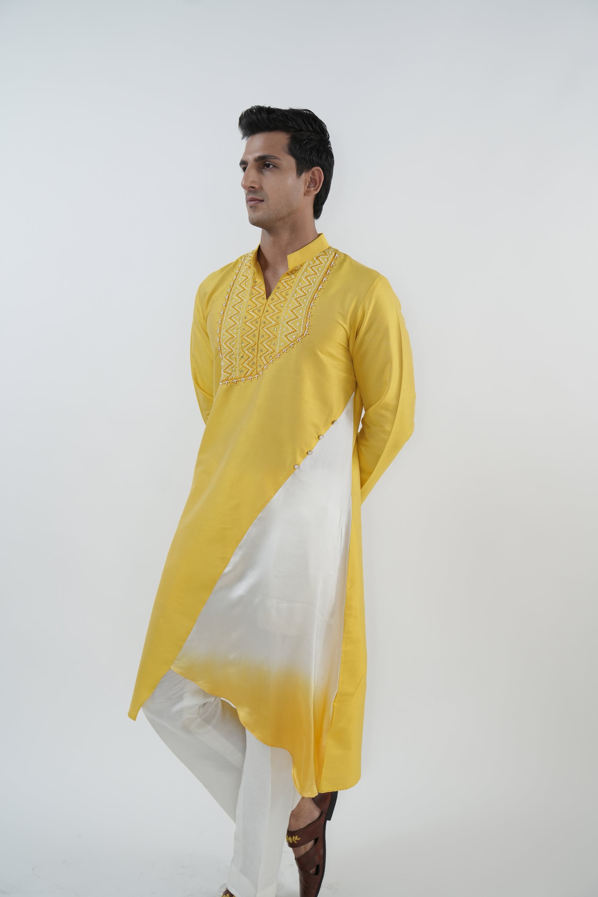 Yellow kurta Set