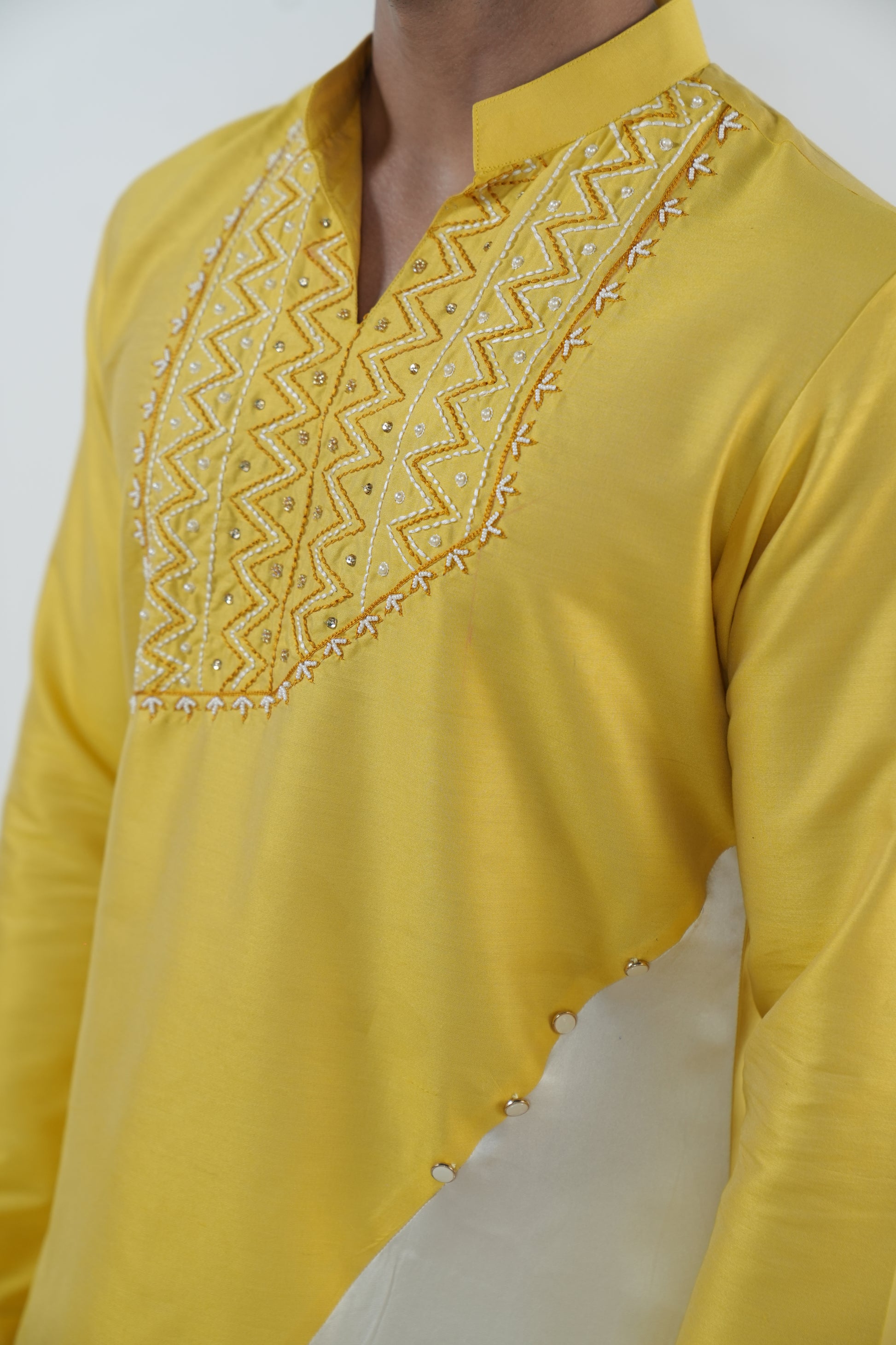 Yellow kurta Set
