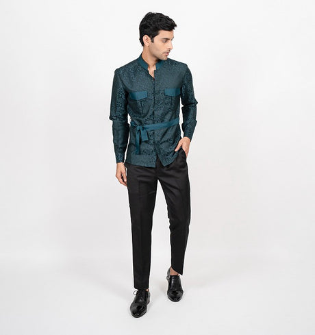 Statement Shirt With Belt