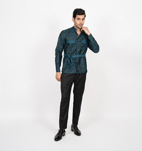 Statement Shirt With Belt