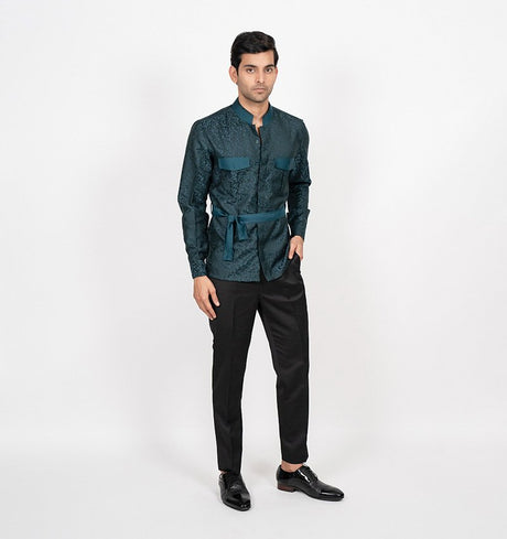 Statement Shirt With Belt