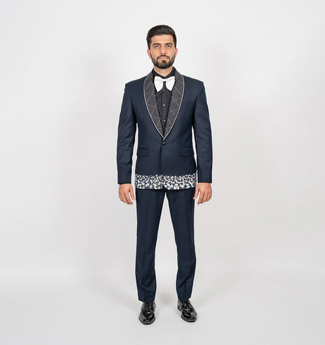 Blue Triangle Tuxedo