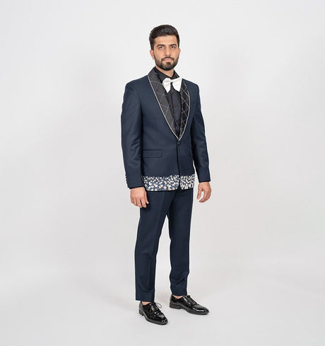 Blue Triangle Tuxedo
