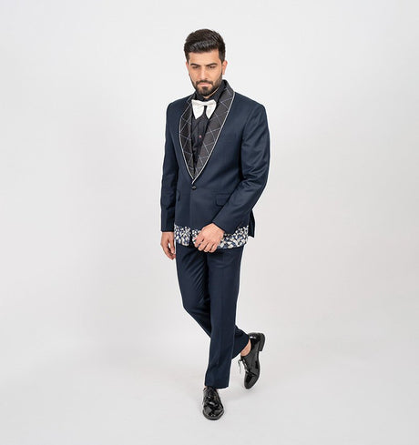 Blue Triangle Tuxedo