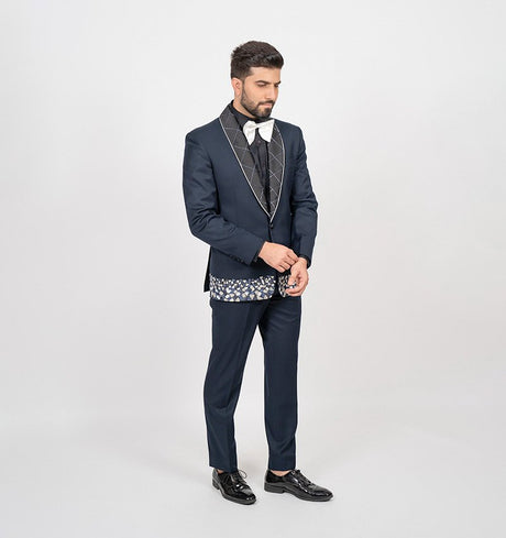 Blue Triangle Tuxedo