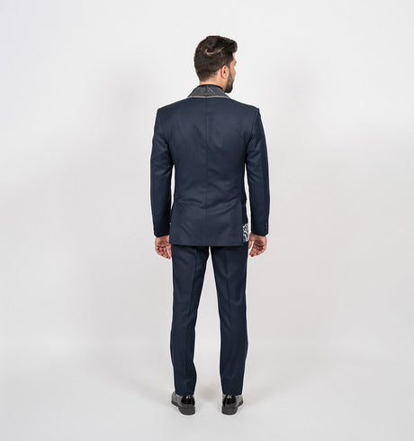 Blue Triangle Tuxedo