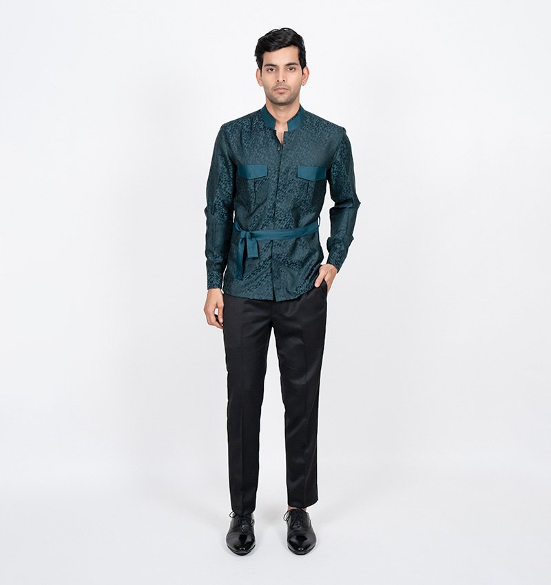 Statement Shirt With Belt
