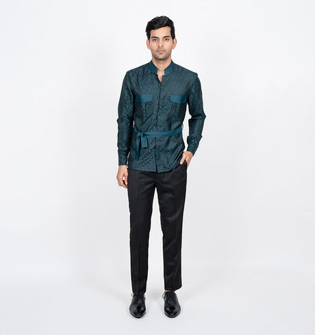 Statement Shirt With Belt