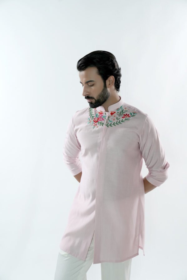 Pink Charm Kurta Set - Image 5