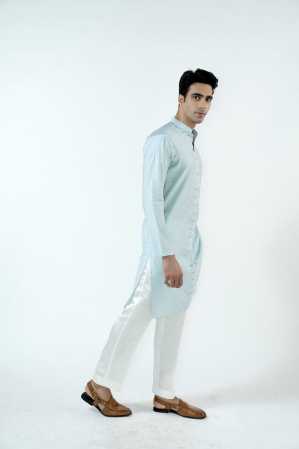 Blue Radiance Kurta Set - Image 7