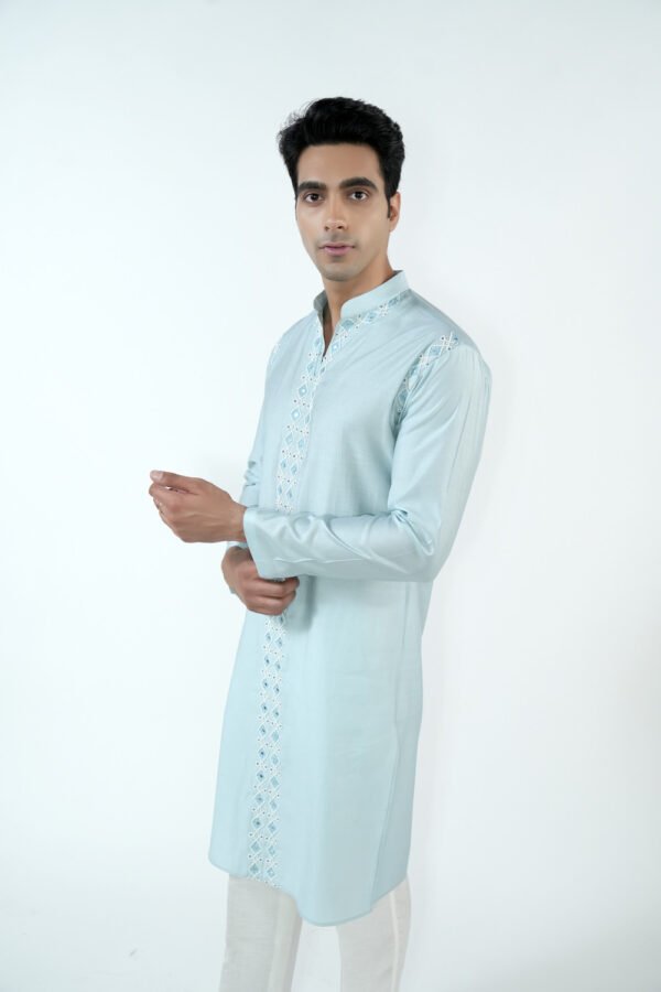 Blue Radiance Kurta Set - Image 5