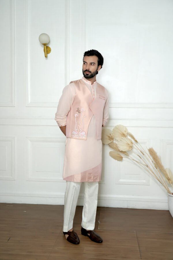 Paradise Half Jacket and Kurta Set - Image 2