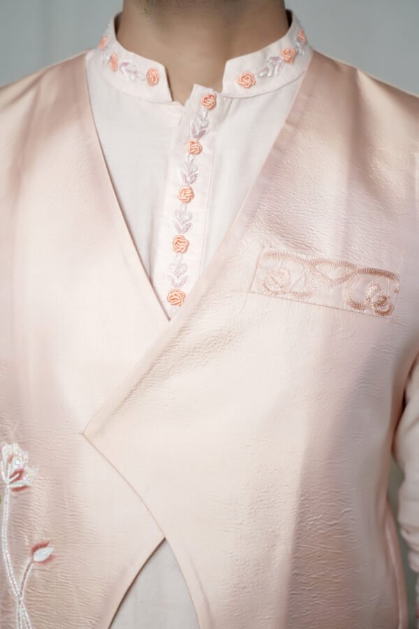 Paradise Half Jacket and Kurta Set - Image 5