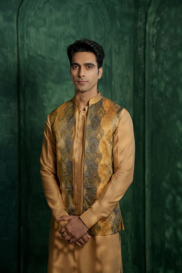 Gold Ikat Bandi Set